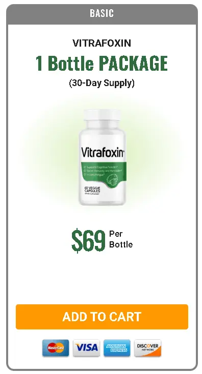 Vitrafoxin 1 bottle